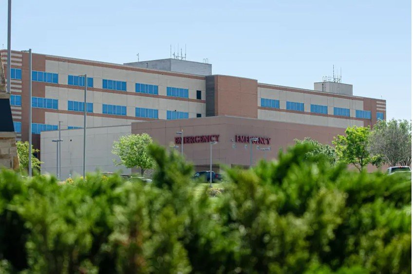 The Baylor Scott and White Medical Center Hillcrest hospital in Waco on March 25, 2020.